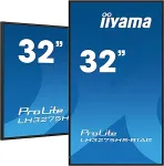 Monitor IIYAMA CONSIGNMENT iiyama LH3275HS-B1AG Signage Display Digital signage flat panel 80 cm (31.5") LCD Wi-Fi 500 cd/m&sup2; Full HD Black Built-in processor Android 11 24/7