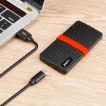 M&auml;lukaart Emtec V&auml;line SSD ketas Portable X200 2TB Black-red (ECSSD2TX200)