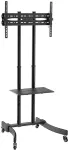 Logilink Display cart, 37"-70", economy, black