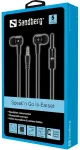 Sandberg Speakn Go In-Earset - Ohrh&ouml;rer mit Mikrofon - im Ohr - 3,5 mm Stecker - Schwarz (125-62)
