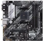 Emaplaat ASUS | PRIME B550M-A | Processor family AMD | Processor socket AM4 | DDR4 | Memory slots 4 | Supported hard disk drive interfaces M.2, SATA | Number of SATA connectors 4 | Chipset AMD B | Micro ATX