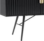 Home4you Kummut PIXAR 150x40xH80cm, must