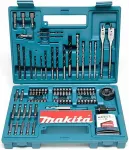 MAKITA ZESTAW WIERTEL I BITOW 100EL. W WALIZCE