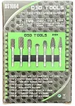 DSDTOOLS 7-osaline volframkarbiidi lihvp&auml;id komplekt DS1694