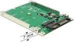 DELOCK Adapter SATA > M.2 NGFF