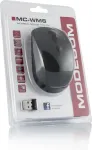Hiir MOD Optical mouse WM6 wireless black
