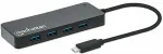 Manhattan 7-Port USB Hub C-Stecker A-Buchse 5Gbit/s schwar