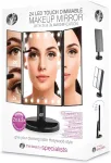 Rio MMFD-EU/1,6 24 LED Touch Dimmable Makeup Mirror, Black
