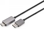 Digitus DisplayPort Adapterkabel DP->HDMIA St/St 8K 1,8m sch