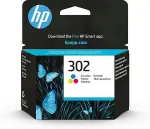 Tooner Hp 302 Tri-color Original Ink Cartridge