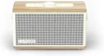 PURE Classic Aura tragbarer Bluetooth-Lautsprecher; Hintergrundlicht; Wei&szlig;/Eiche