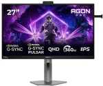 Monitor AOC AGON PRO AG276QSG2 computer 68.6 cm (27") 2560 x 1440 pixels Quad HD Black, Grey