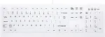 Klaviatuur Contour Design Contour ACTIVE KEY MTA AK-C8100 Corded US-Layout wei&szlig;