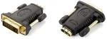 EQUIP Adapter DVI-D->HDMI Bidirek. 1920x1200 St/Bu sw Polybeutel