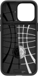 Spigen Kaitse&uuml;mbris kaarditaskuga Slim Armor CS, Apple iPhone 15 Pro Max, must,