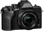 Fotokaamera Olympus OM-D E-M10 Mark IV 20.3Megapixel Sort Digitalkamera