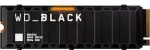 K&otilde;vaketas WD_Black SSD POWERED BY SANDISK Black SN850X HeatSink 4TB M.2 2280 PCIe Gen4 x4 NVMe, Read/Write: 7300/6600 MBps, IOPS 1200K/1100K, TBW: 2400