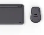 Klaviatuur Hama multi device keyboard and mouse set black gre