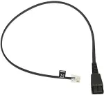 JABRA QD cord, straight, mod plug