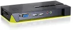 LevelOne KVM Switch 4-Fach | VGA + 2xUSB + Audio