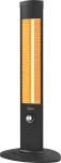 SIMFER Indoor Comfort Electric Dicatronic Quartz Heater DYSIS HTR-7405 Infrapuna, 2000 W, kuni 20m2 ruumidesse, must
