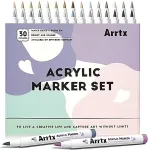 NONAME Acrylic Marker Pens ARRTX 30F, 30 Grey Colours