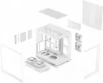 Korpus Fractal Design Fractal Pop 2 Vision/Midi Tower/Transpar./White