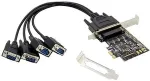 V&otilde;rgukaart CONCEPTRONIC PCIe1x Card 4xRS232-Seriell 115200bps