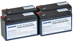 AVACOM Battery kit AVA-RBC23-KIT replacement for RBC23 renovation (4 pcs. batteries)