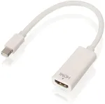 Lindy Mini-DisplayPort an HDMI Kabel 4K passiv 0.15m