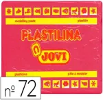 JOVI Plastiliin 350g, tumepunane