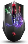 Hiir BLOODY A60 mouse Gaming Right-hand USB Type-A Optical 6200 DPI
