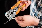 NEO TOOLS Automatic Wire Stripper, 205 mm, Front Stripping