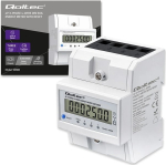 QOLTEC Three phase energy meter with reset 400V 100A