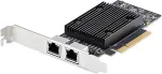 V&otilde;rgukaart Startech PR210B-NETWORK-CARD 2-PORT PCIE 10GB ETHERNET NIC