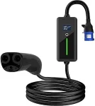 TESLA EV portable charger NACS - CEE, 6-32A, 7kW, 1-phase, 5m