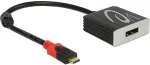 DELOCK USB adapter C -> DP (Alt Mode) St/Bu 4K 60Hz 0.2m