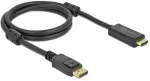 DeLOCK DisplayPort 1.2 > HDMI Kabel 4K 60Hz 1,0m aktiv