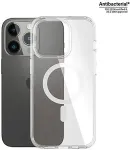 PANZERGLASS &reg; HardCase Transparent w. White MagSafe iPhone 14 Pro