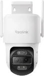 Reolink 4K Wi-Fi 6 Dual-Lens Security Camera | TrackMix Series W760 | PTZ | 8 MP | 2.8mm/F1.6 | IP65 | H.264, H.265 | Micro SD, Max. 512 GB