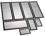 NONAME Demciflex Staubfilter-Set f&uuml;r Lian Li PC-O11 Air - schwarz/schwarz