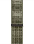 APPLE MPHX3ZM/A smart wearable accessory Band White, Green Nylon
