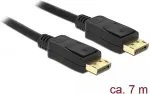 DeLOCK Kabel Displayport 1.2 Stecker > Displayport Stecker 4K 60 Hz 7 m