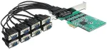 DELOCK PCI Express Card > 8 x Serial RS-232 - Serieller Adapter - PCIe - RS-232 x 8 (89336)