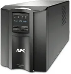 SCHNEIDER ELECTRIC UPS Apc Smart SMT1500IC, 1500VA, 8x C13, AVR, Display, SmartConnect + Slot, &Uuml;berspannungsschutz