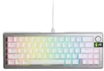 Klaviatuur Glorious GMMK 3 Pro 65 % Custom Gaming-Tastatur - Pre-Built, ANSI (US), Fox Switches, silber