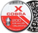 UMAREX Cobra Pointed Ribbed shot 6.35 200 pcs.