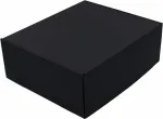 Superbox Must suur kinkekarp k&otilde;rgusega 13 cm