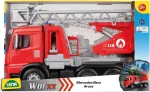 Lena WORXX Fire truck with ladder cardboard
