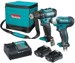 NONAME Makita CLX224A Battery Toolbox 12V MAX; 2 x 2.0 Ah